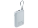 Внешний аккумулятор со встроенным кабелем Mi Power Bank 10000mAh (Integrated Cable) Ice Blue GL