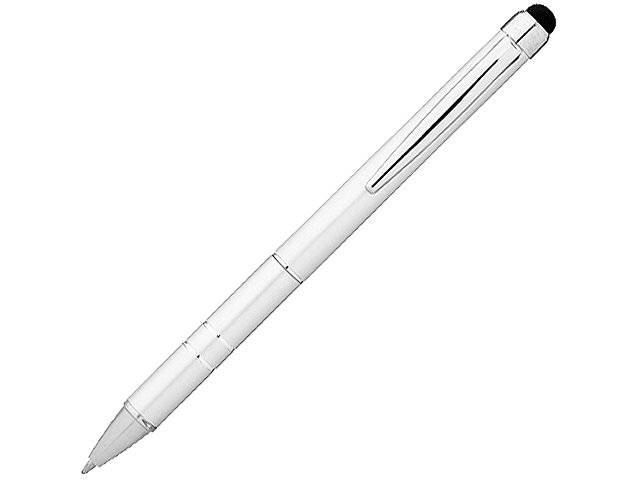 Ручка-стилус шариковая "Charleston", серебристый, черные чернила