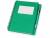Блокнот "Контакт" с ручкой, зеленый