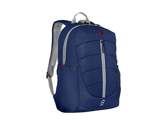 Рюкзак WENGER Engyz 16", синий, 100% полиэстер, 33х20х46 см, 21 л
