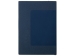 Бизнес блокнот "Supreme" с вставкой из софт-тача, гибкая обложка, 128 листов, синий