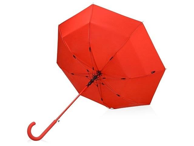 Зонт-трость "Color" полуавтомат, красный
