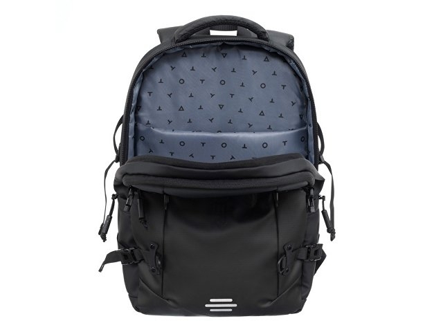Рюкзак спортивный TORBER Xtreme 18", чёрный, 31 х 12 х 46 см, 17л