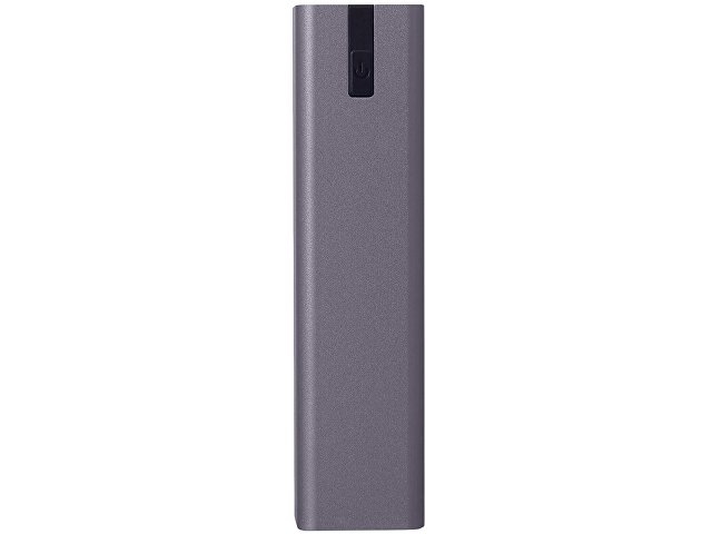 Внешний аккумулятор «Rail», 5000 mAh, темно-серый