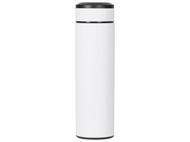 Вакуумный термос "Vacuum Flask C1", soft touch, 420мл, белый