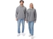 Толстовка с капюшоном оверсайз «Lisbon» унисекс, серый меланж