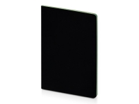 Бизнес-тетрадь А5 "Pragmatic Contrast", 40 листов в клетку, черный с салатовым срезом