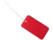 Багажная бирка «Favor» на силиконовой петле, красный