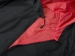 Дождевик «Bi-color» унисекс, красный/черный