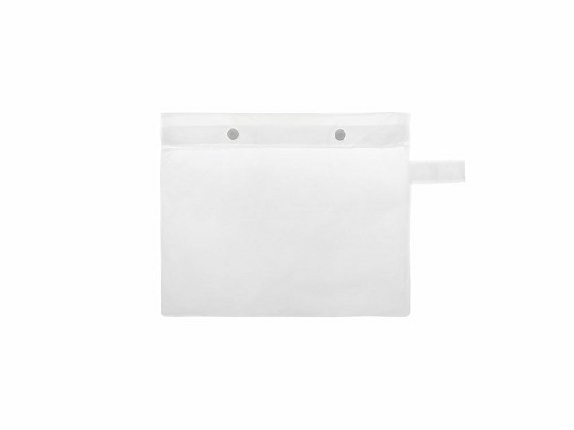 Пончо «Hawaii» c чехлом унисекс, белый