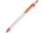Ручка шариковая "Каприз" белый/оранжевый