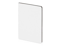 Бизнес-тетрадь А5 "Pragmatic Contrast", 40 листов в клетку, белый с черным срезом