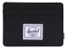 Herschel Charlie держатель для карт с RFID-защитой из переработанного материала - сплошной черный