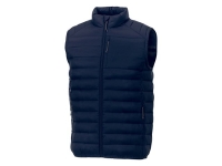 Мужской утепленный жилет Pallas  из переработанных материалов по стандарту GRS - Темно - синий