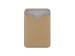Чехол-картхолдер Favor на клеевой основе на телефон для пластиковых карт и и карт доступа, бежевый