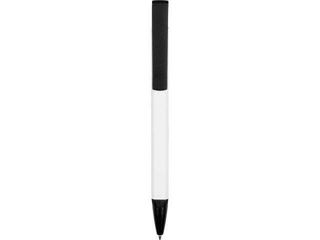 Ручка-подставка металлическая, «Кипер Q», белый/черный