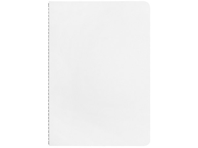 Бизнес-тетрадь А5 "Pragmatic Contrast", 40 листов в клетку, белый с черным срезом