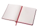 Блокнот А5 "Notepeno Max", 96 листов 80 гр/м2 белой FSC бумаги, красный