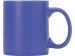 Матовая кружка Марко базовой формы, цветная снаружи, белая внутри, синий
