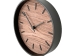 Часы настенные "Tiger" S, черный, орех