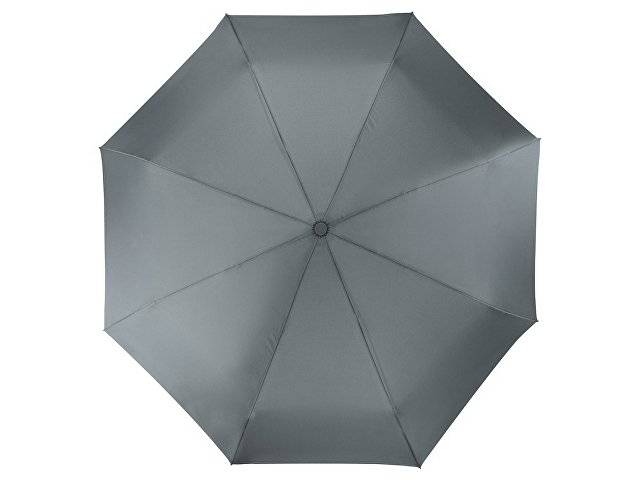 Зонт складной "Irvine", полуавтоматический, 3 сложения, с чехлом, серый
