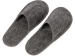 Тапочки для бани и сауны "Healing", графит