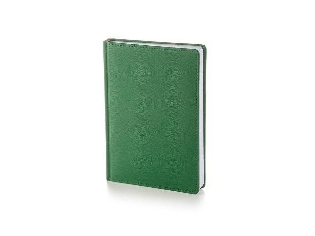 Ежедневник А5 датированный «Leader» 2026, зеленый