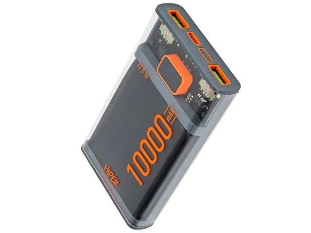 Внешний аккумулятор «CORE X», 10000 mAh, черный