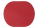 ПАТЧ ОВАЛ nubuk (красный) 6,0 х 5,0 см