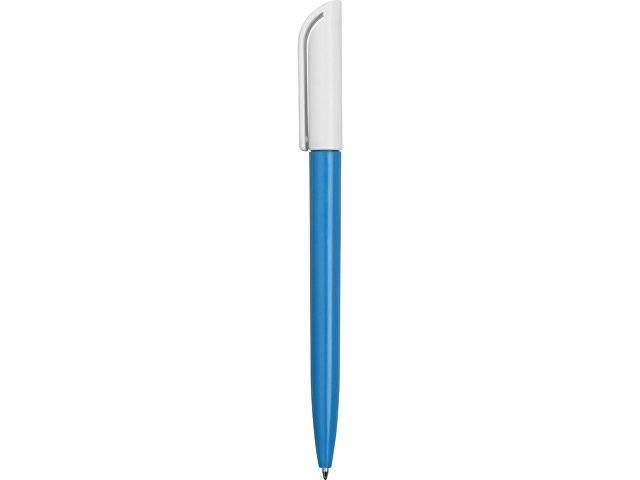 Ручка пластиковая шариковая «Миллениум Color BRL», голубой/белый