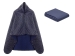 Пончо Cappy с капюшоном на липучке в мешке, темно-синий