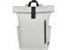 Рюкзак Byron 15,6" объемом 18 л со скручиваемым верхом, изготовленный из переработанного ПЭТ по стандарту GRS, светло-серый