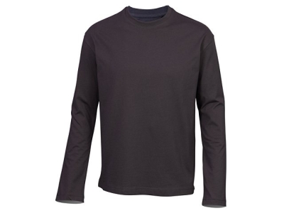 Лонгслив оверсайз «Berlin» унисекс, темно-серый