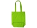 Складывающаяся сумка Skit из хлопка на молнии, зеленое яблоко