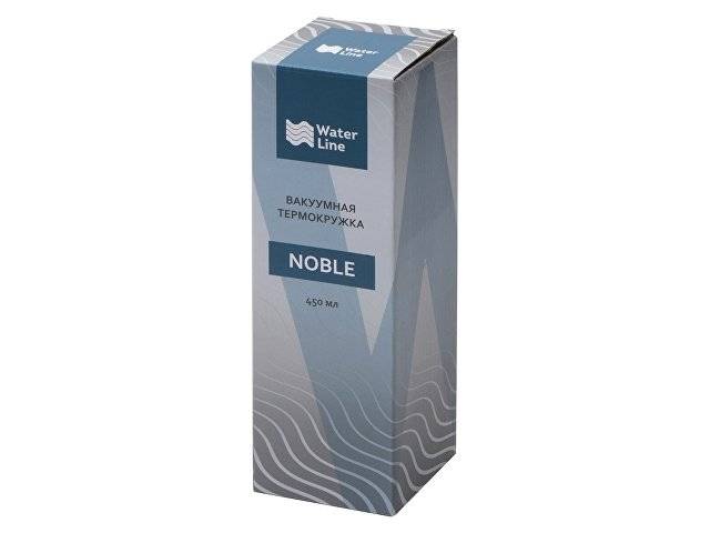 Вакуумная термокружка "Noble" с крышкой 360,Waterline, серебристый