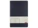 Ежедневник А5 недатированный «Megapolis Velvet Flex», темно-синий Navy