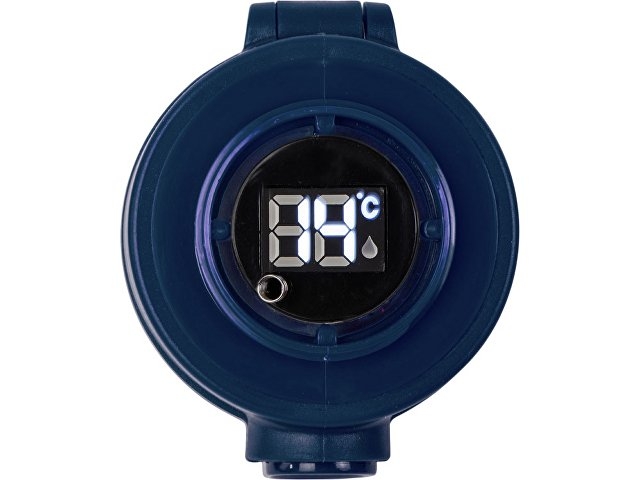 Вакуумная термокружка Waterline с медной изоляцией «Bravo», 400 мл, тубус, темно-синий