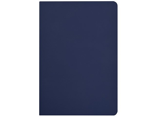 Бизнес-тетрадь А5 "Pragmatic Contrast", 40 листов в клетку, темно-синий с синим срезом