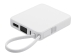 Внешний аккумулятор со встроенным кабелем USB-C «Дэнси», 5000 мАч, белый