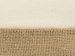Косметичка "Jute" с ручкой из хлопка и джута, натуральный