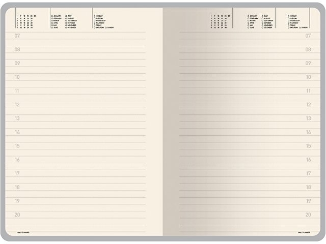 Ежедневник недатированный А5 "Megapolis Color Flex", серый