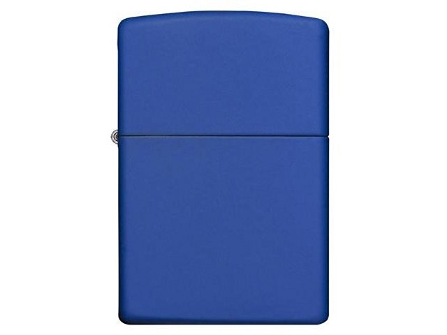 Зажигалка ZIPPO Classic с покрытием Royal Blue Matte, латунь/сталь, синяя, матовая, 38x13x57 мм