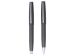 Сет ручек "Roosevelt" шариковая и роллер, цвет оружейной стали