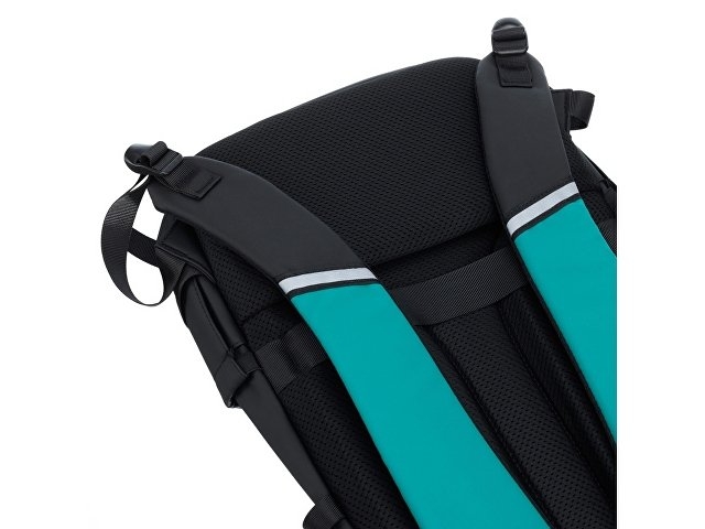 Рюкзак спортивный TORBER Xtreme 18", зелёный/чёрный, 31 х 12 х 46 см, 17л