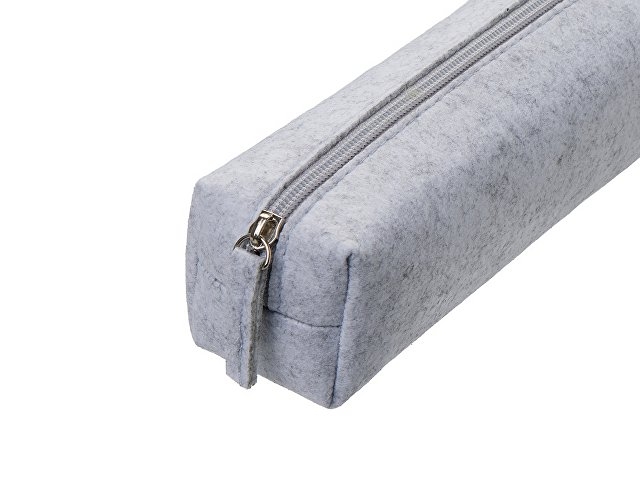 Пенал "Felt" из RPET-фетра, светло-серый