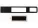 USB 2.0- флешка на 32 Гб c подсветкой логотипа «Hook LED», темно-серый, красная подсветка