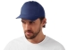 Бейсболка "Poly" 5-ти панельная 120гр, темно-синий