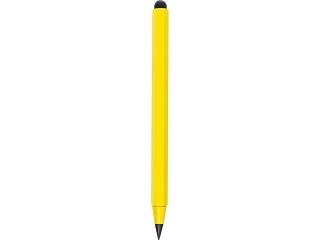 Вечный карандаш из переработанного алюминия "Sicily", желтый