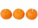 Набор свечей "Мандарины в сетке", оранжевый