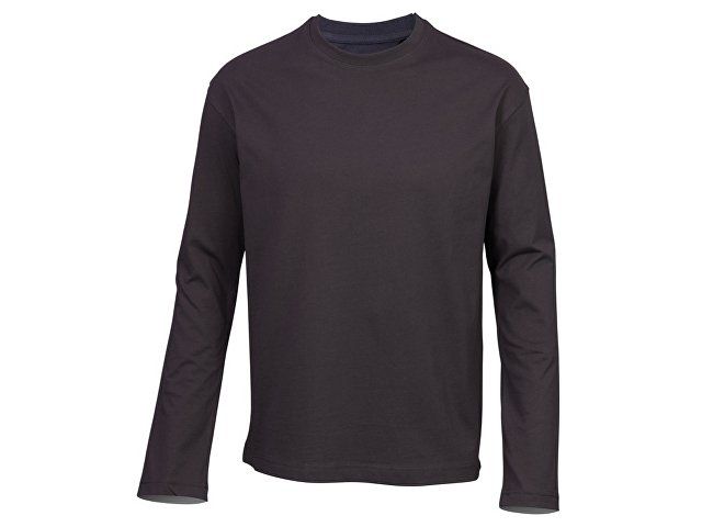 Лонгслив оверсайз «Berlin» унисекс, темно-серый